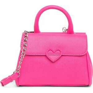 Betsey Johnson Hot Pink Cross body Handbag. NWT